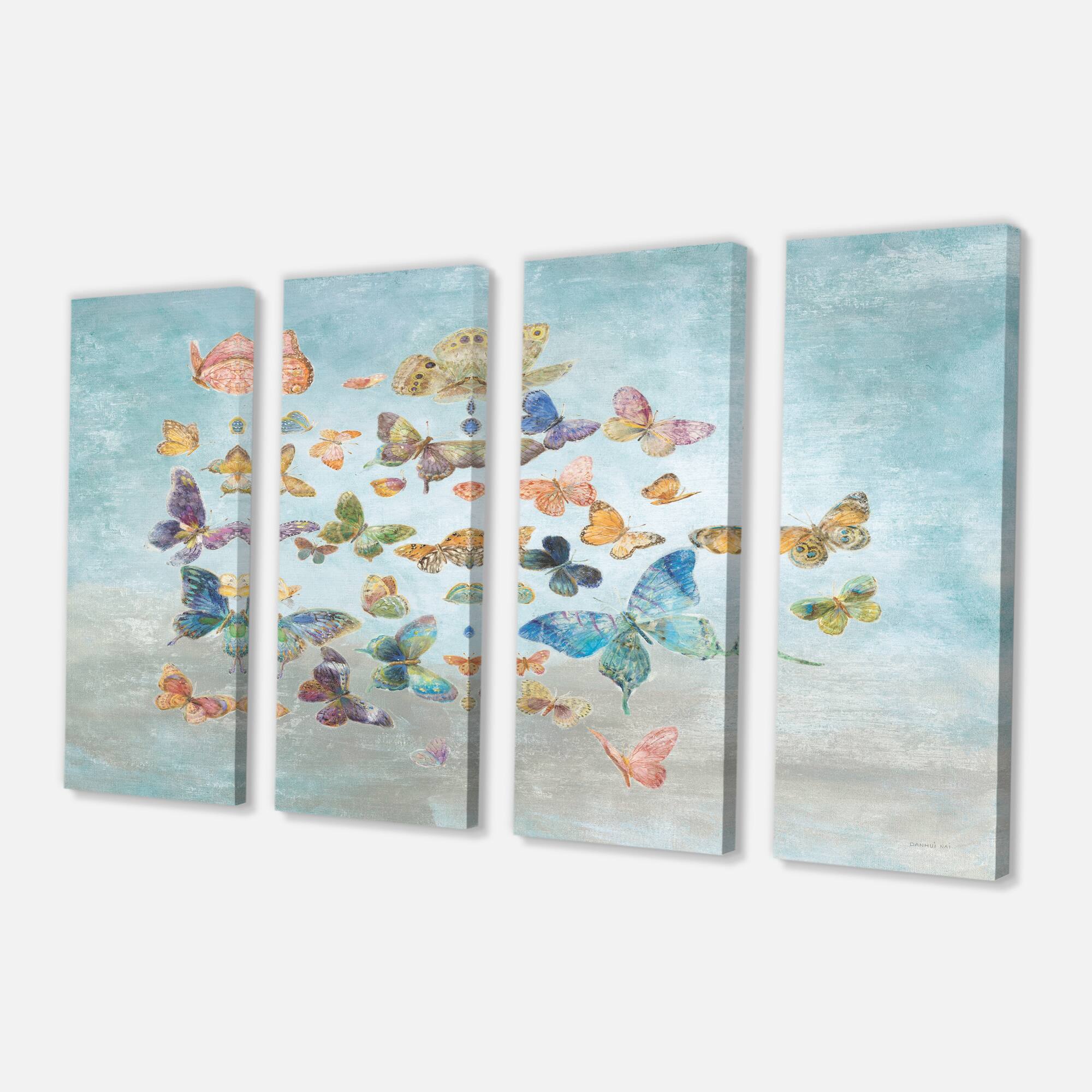 Designart - Butterflies Dancing I